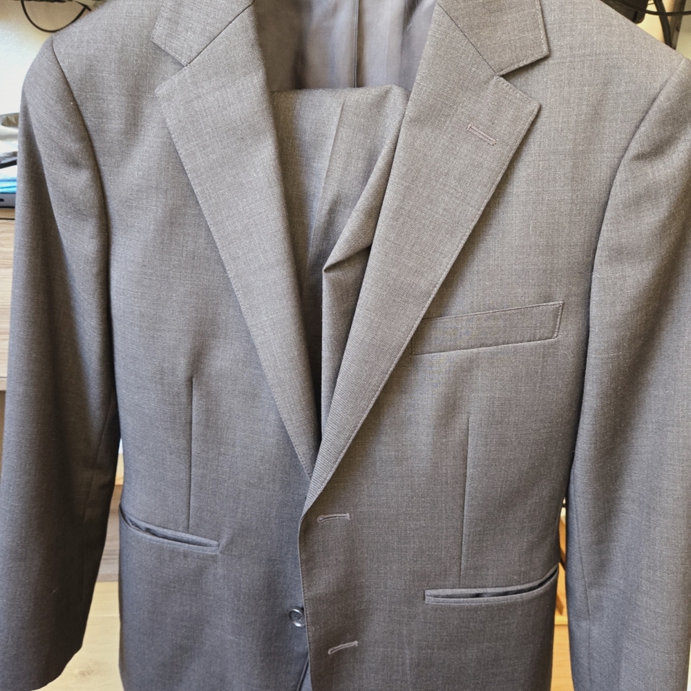 Bonobos Daily Grind Suit Pants 30w & Daily Grind Suit Jacket 36s Charcoal Slim